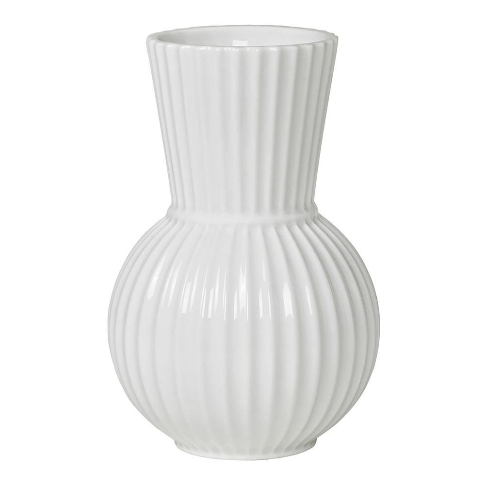Lyngby Tura Vas 18 cm Vit