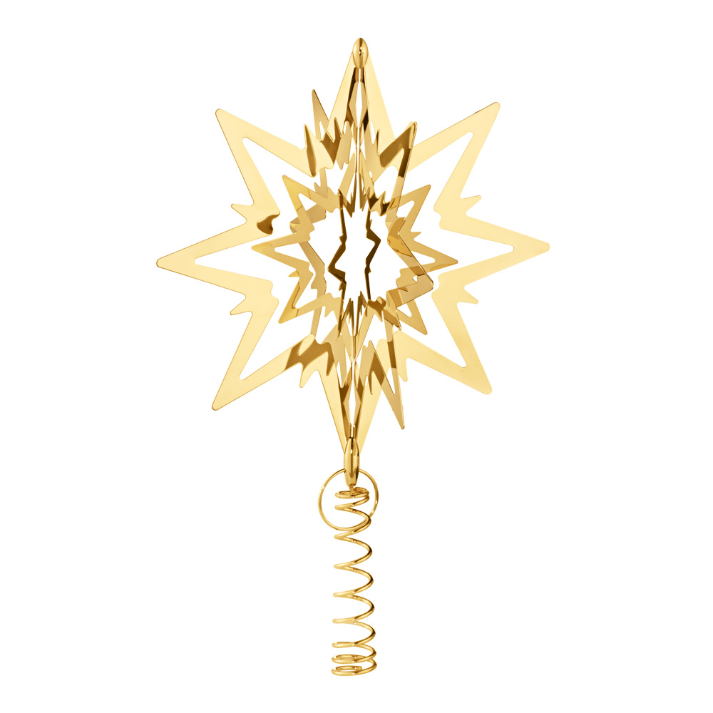 Julstjärna Top Star 19 cm Guld