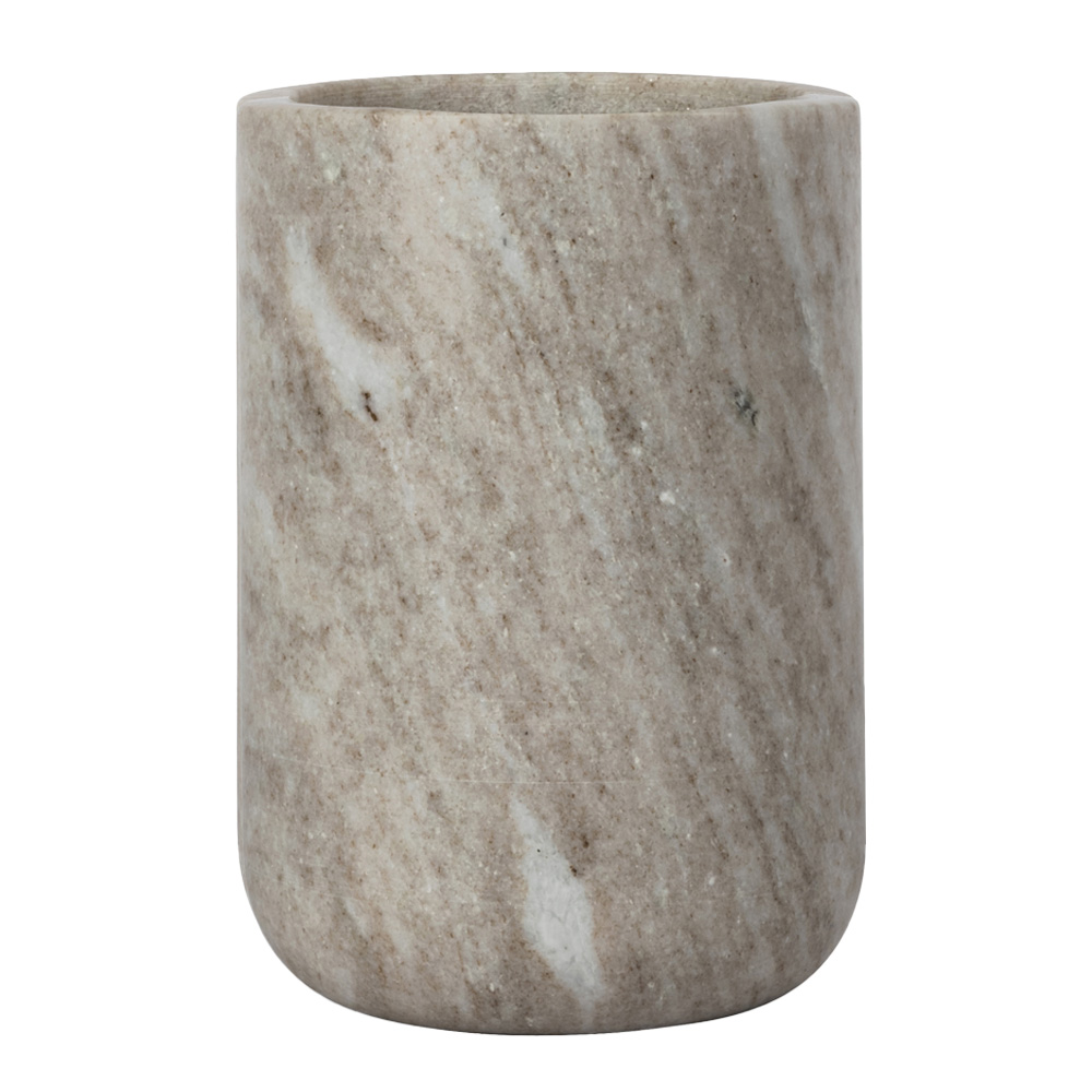 Vinkylare Marmor 17 cm Beige