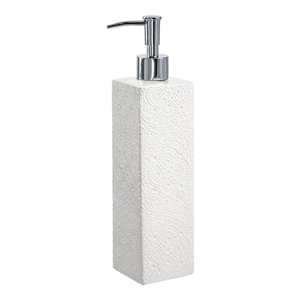 Kub Orient Diskmedelspump 25 cm Vit/Silver