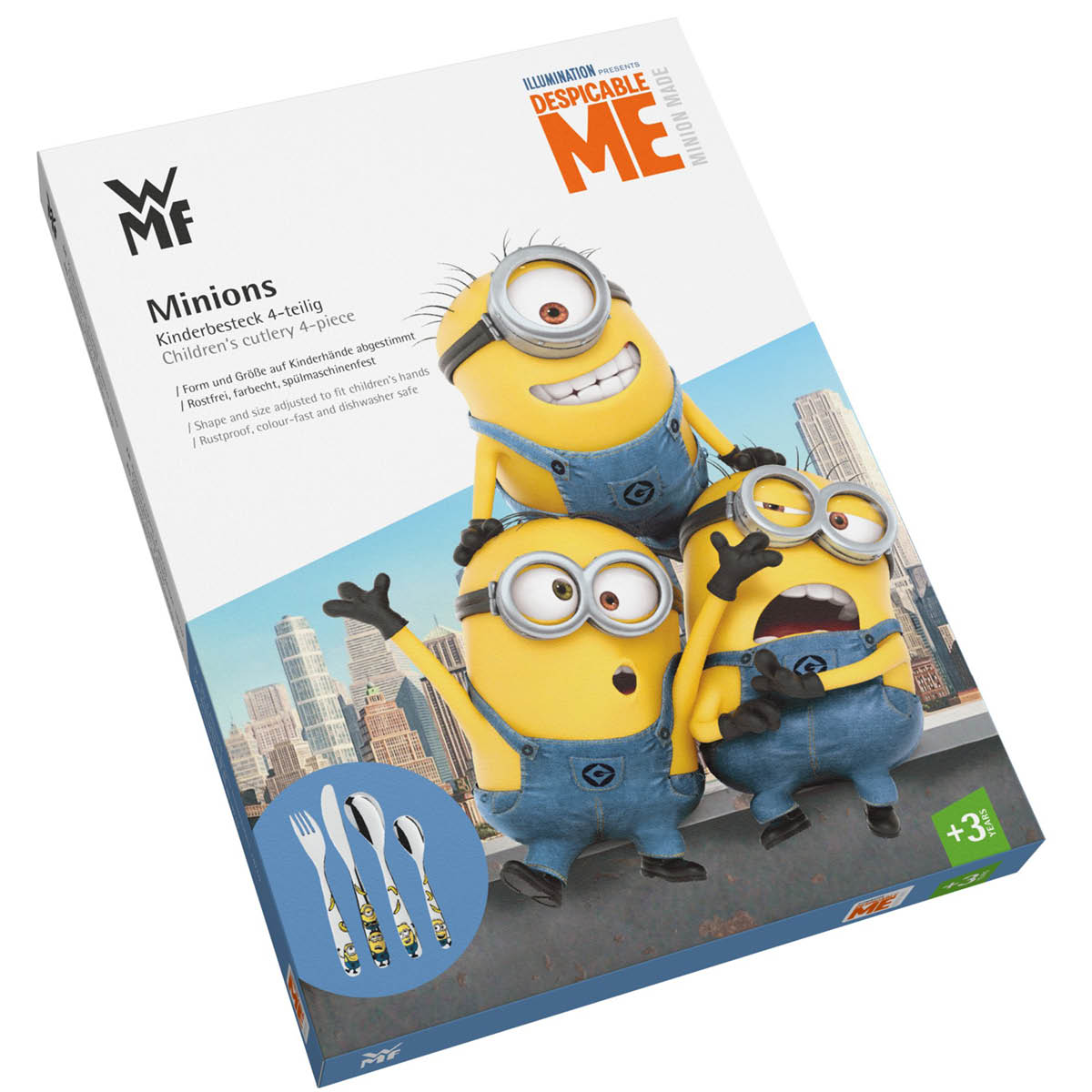 Barnbestick Minions 4-delar