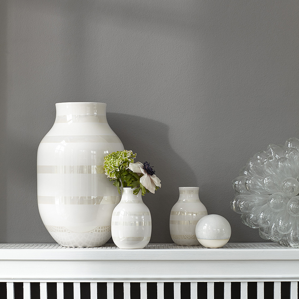 Omaggio Vas 30,5 cm Pärlemor