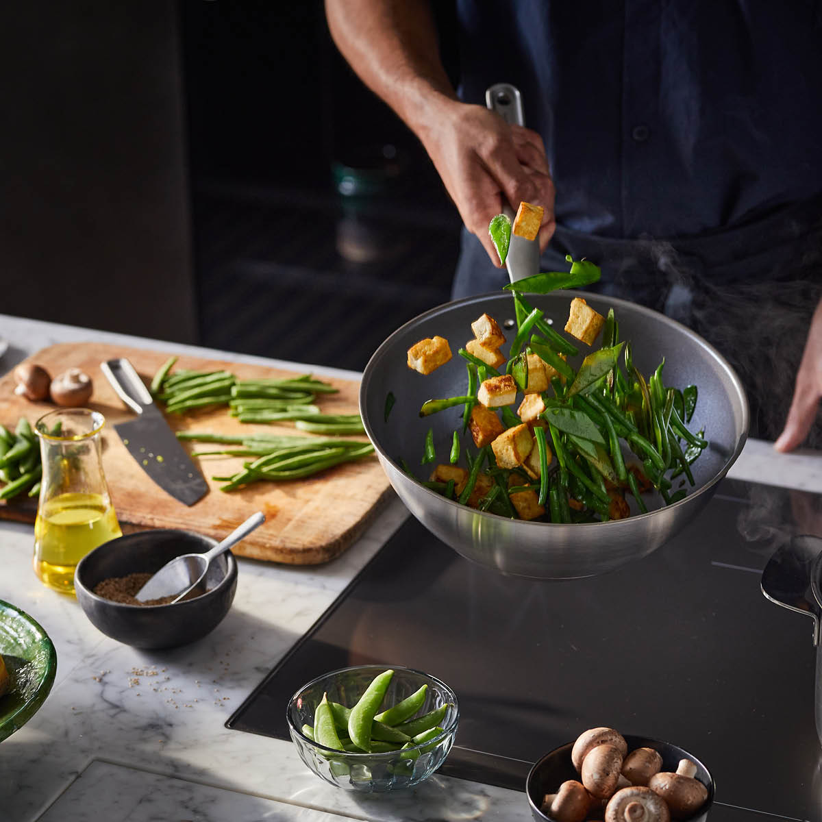 All Steel Wok 28 cm