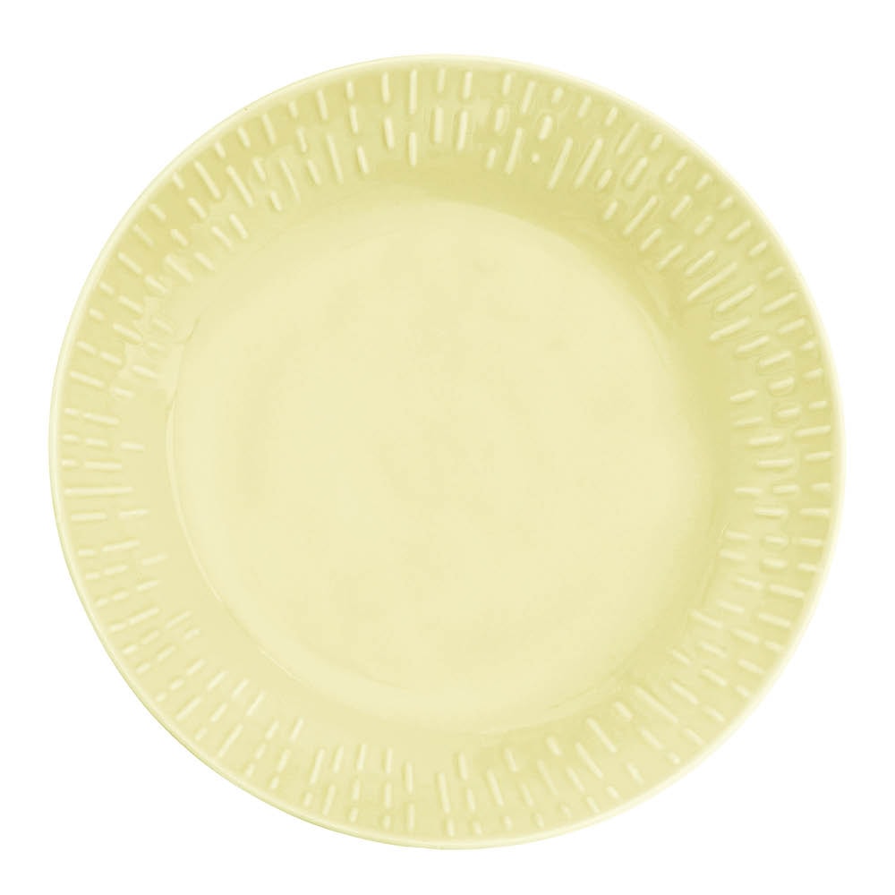 Confetti  Pastatallrik 23 cm Citron