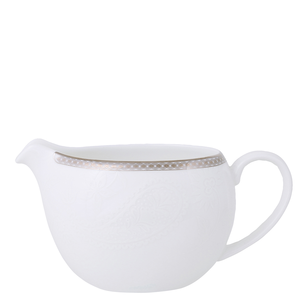Silver Paisley Gräddkanna 27 cl Vit