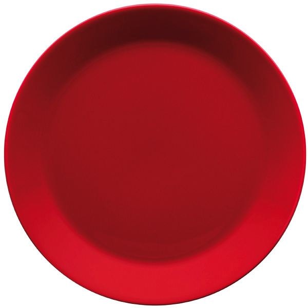 Teema Tallrik 21 cm Röd