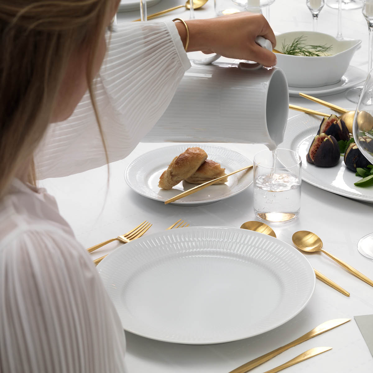 White Fluted Kanna 1,5 L