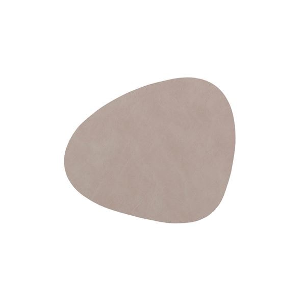 Nupo Curve Glasunderlägg 11x13 cm Ljusgrå