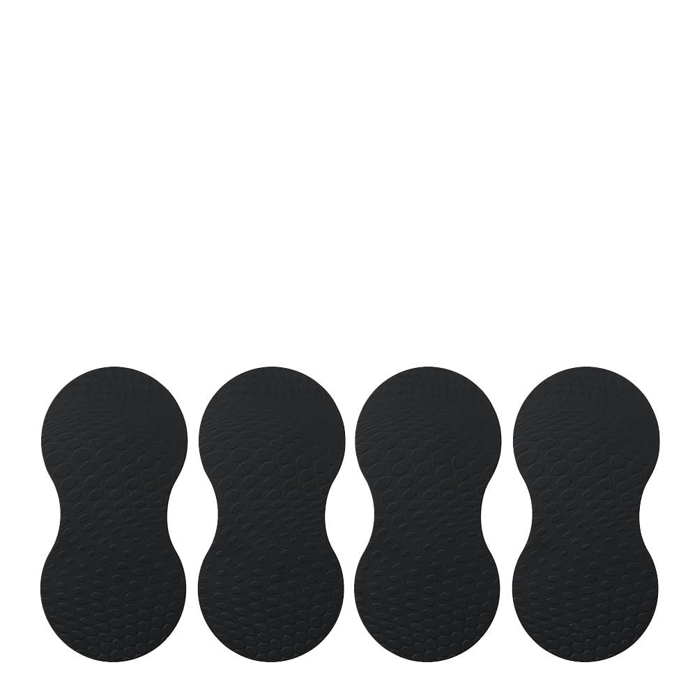 Glasunderlägg 24x12 cm 4-pack Peppar