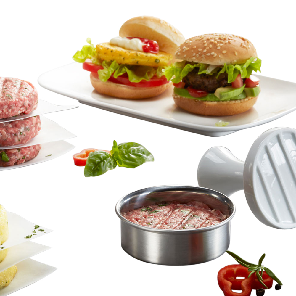 Hamburgerpress mini Rostfri
