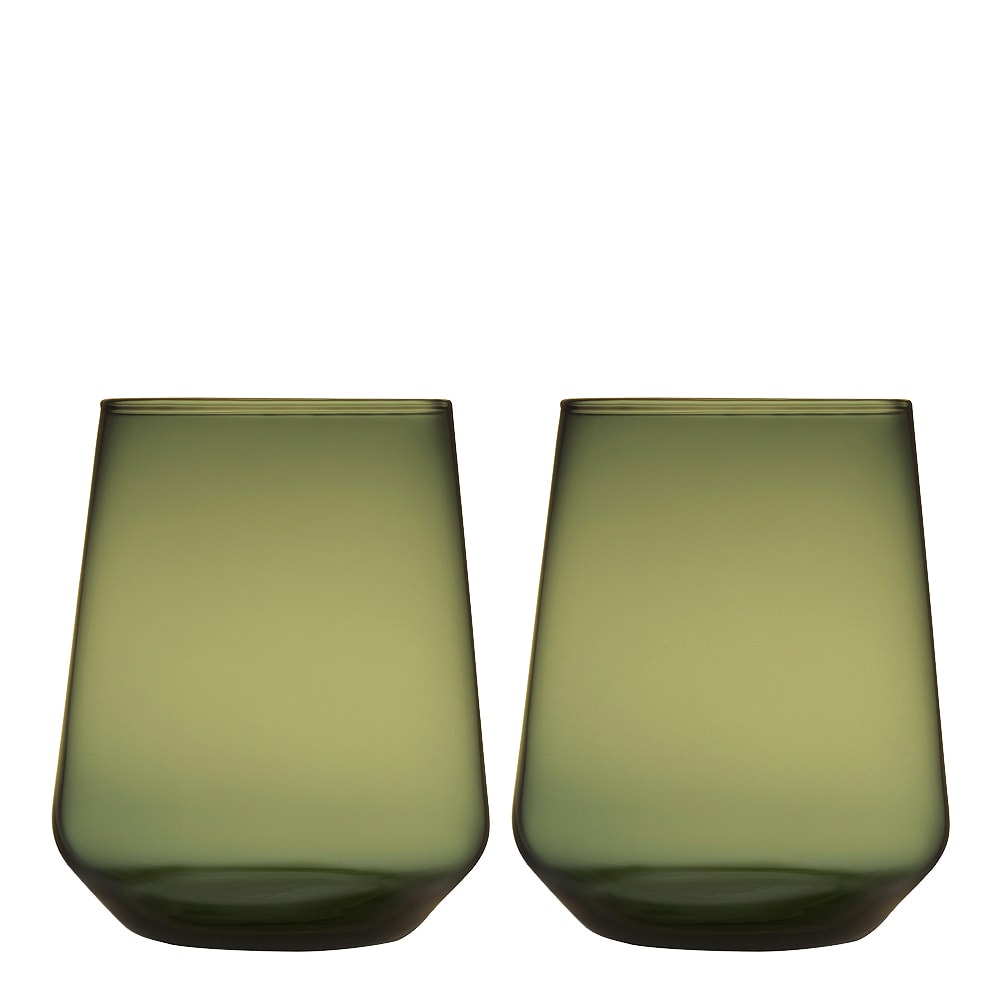 Essence Glas 35 cl 2-pack Mossgrön