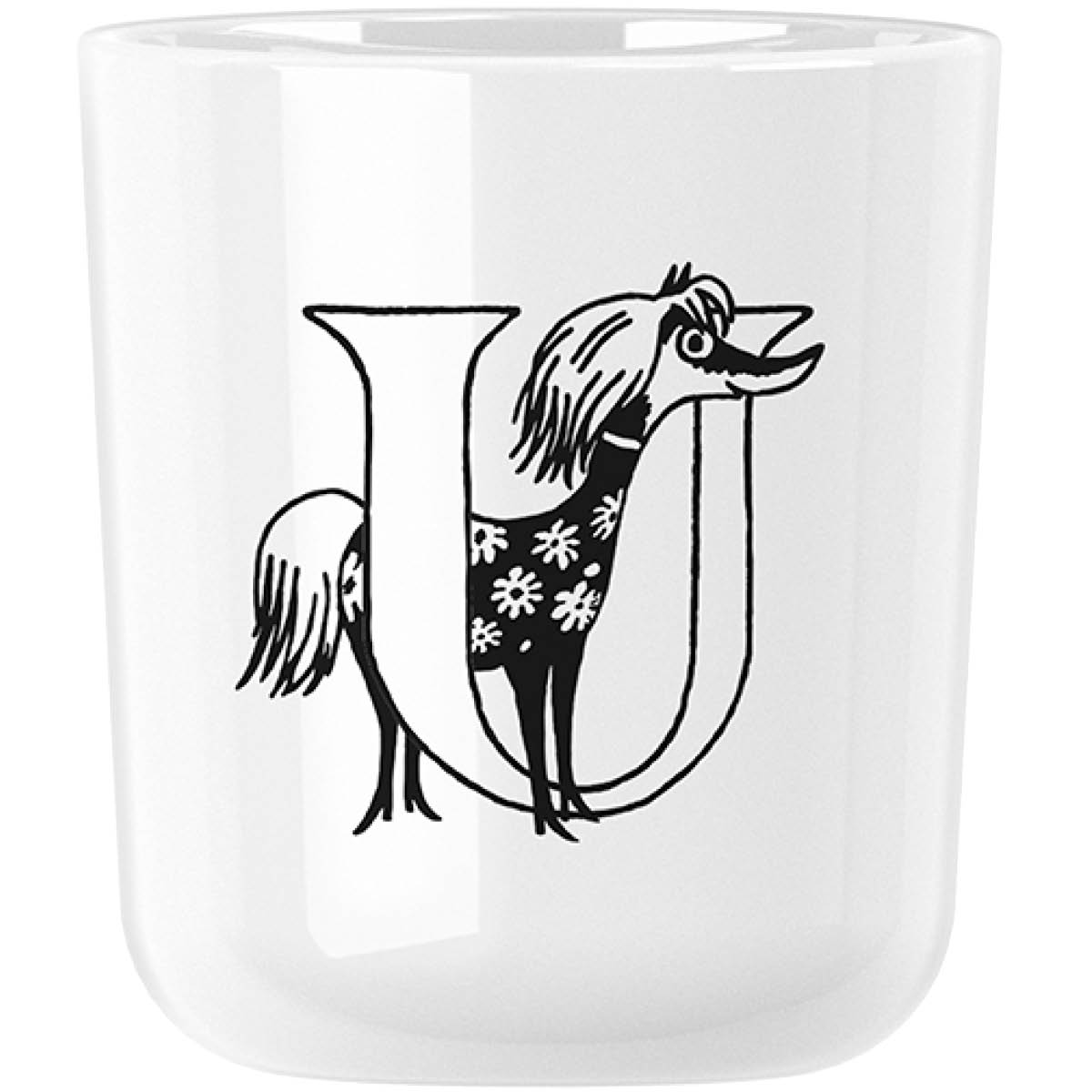 Moomin ABC Mugg 20 cl U Vit