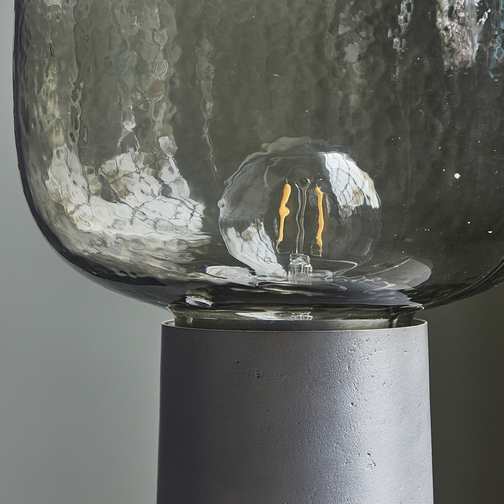 Note Bordslampa 52x28 cm Grå