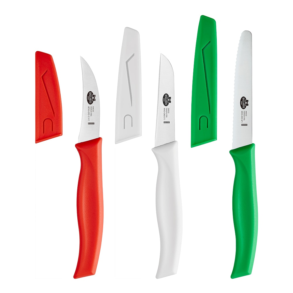 Mincio Knivset 3-pack Flerfärgad