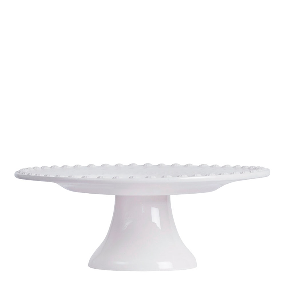 Daisy Tårtfat 22 cm Vit