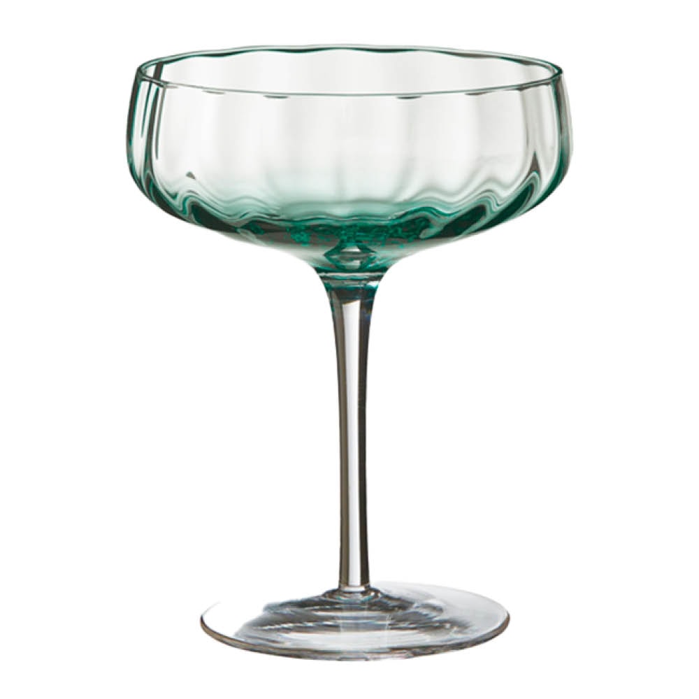 S?holm Sonja Champagne/cocktail glas 30 cl Grön