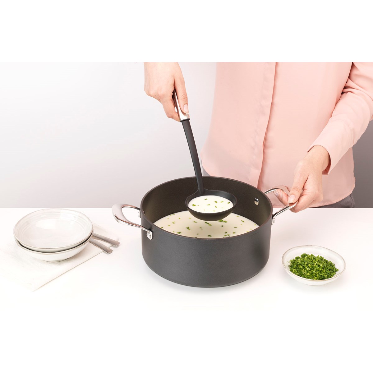 Slev 33,5 cm Silver