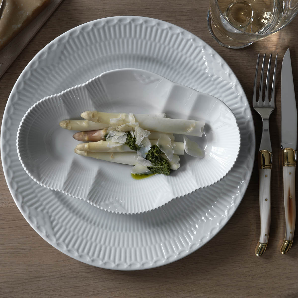 White Elements Fat 23 cm avlångt