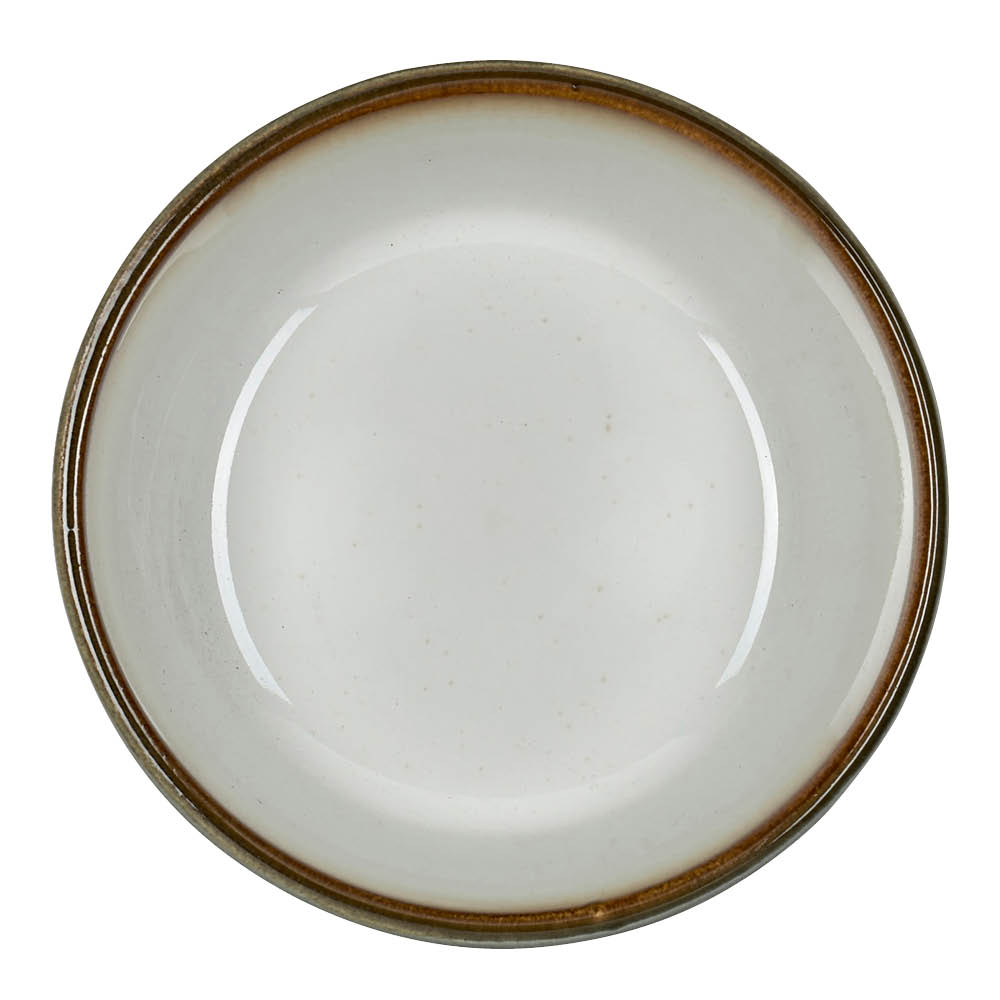 Skål 14 cm Grå/Gräddvit