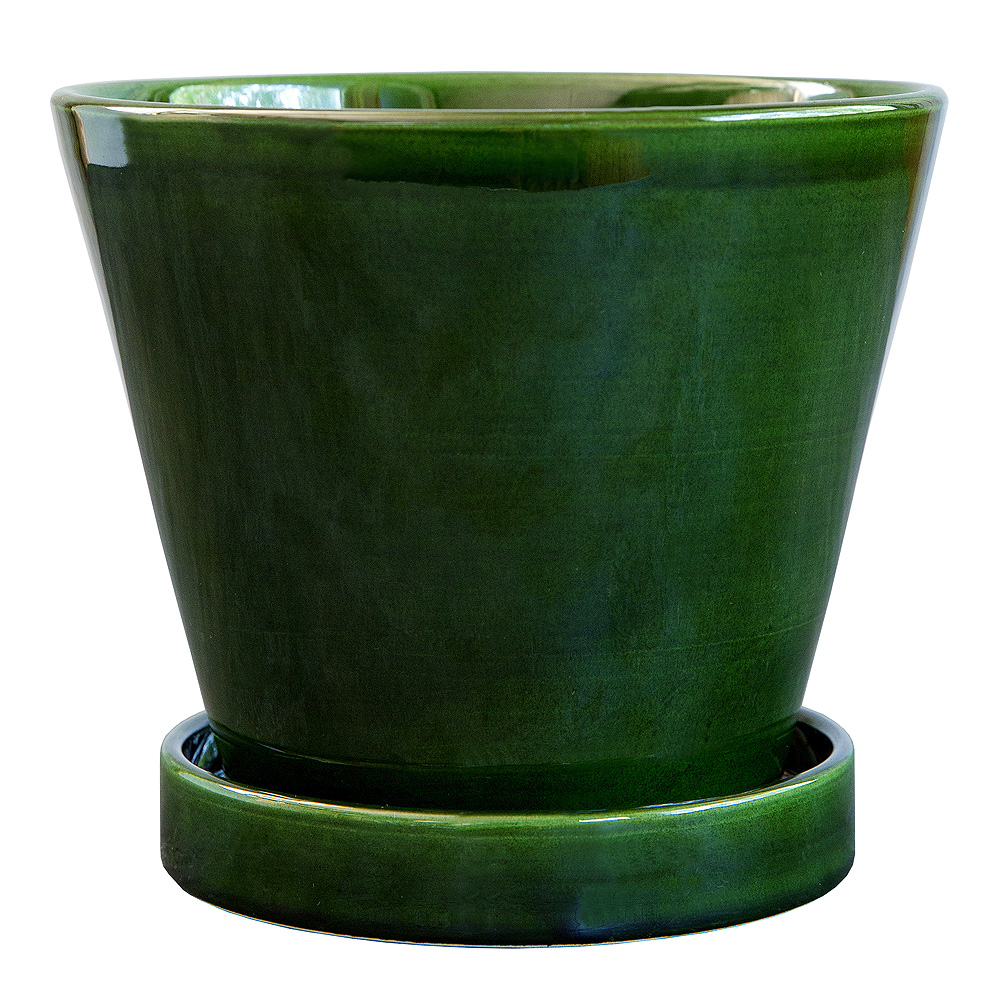 Julie Kruka/Fat 17 cm Grön emerald