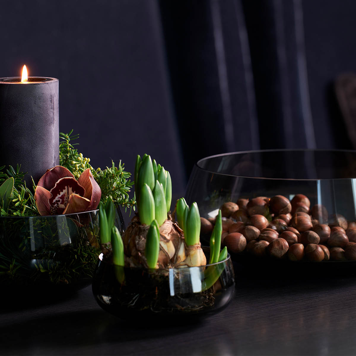 Rocks Skål 13,5 cm Koksgrå