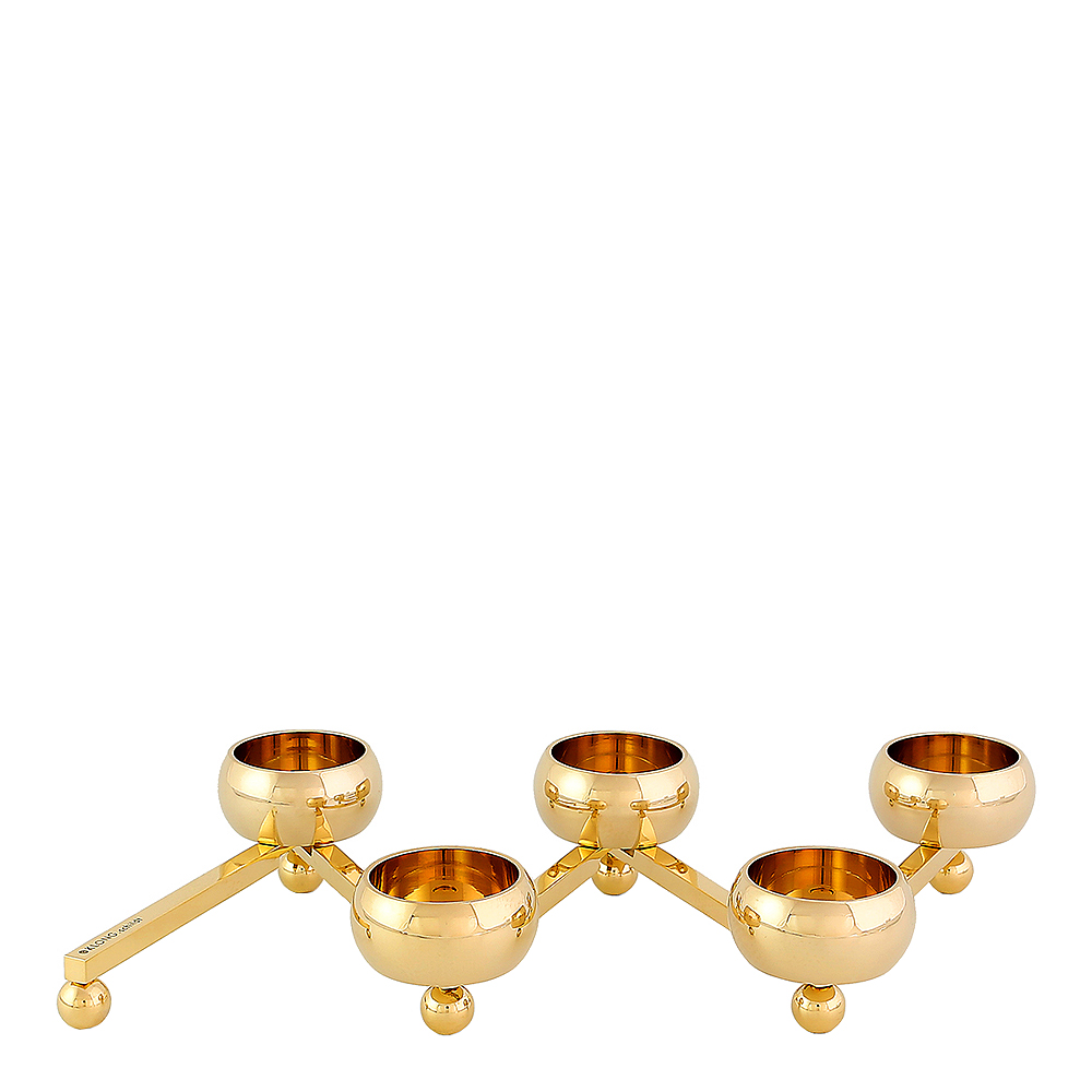 Constella Ljusstake 5 hållare Mässing