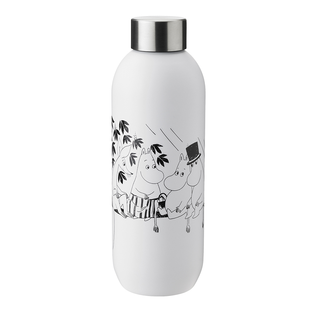 Mumin Keep Cool Dricksflaska 75 cl Soft White
