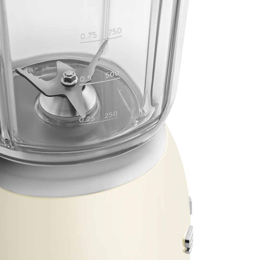 Smeg 50's Style Blender högblank Creme