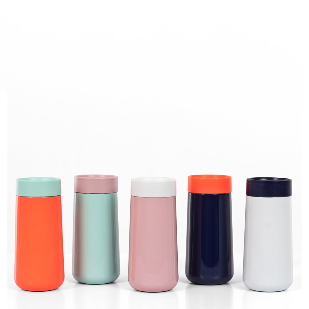 Skittle Travel Mug 24cl Pink & White