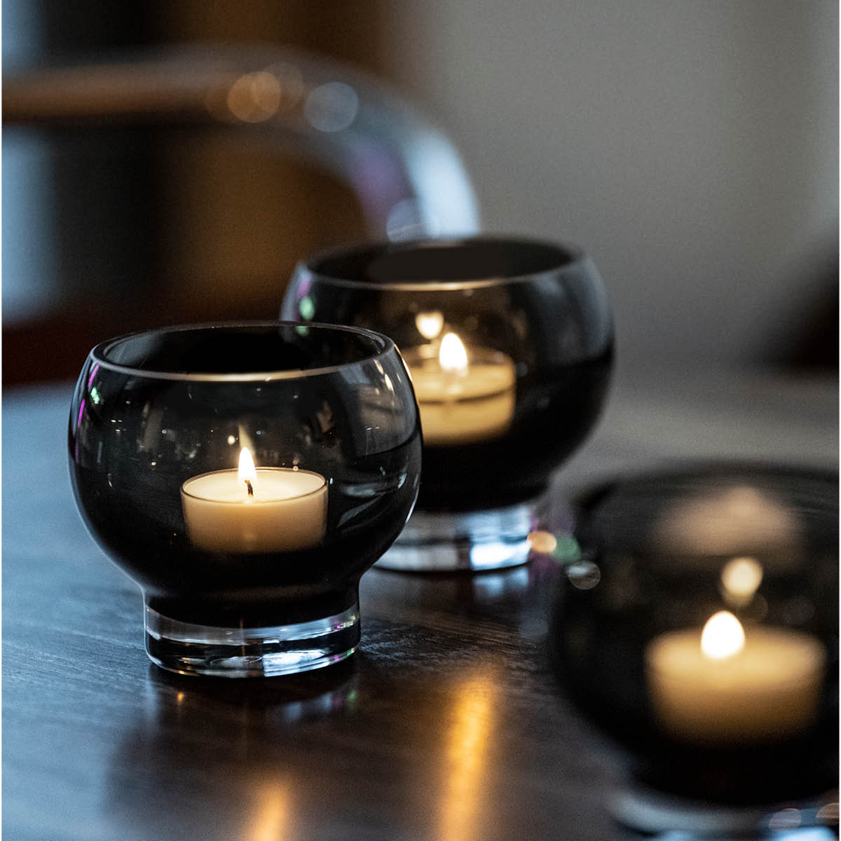 Galaxie Lykta/Vas 9,5 cm Grå