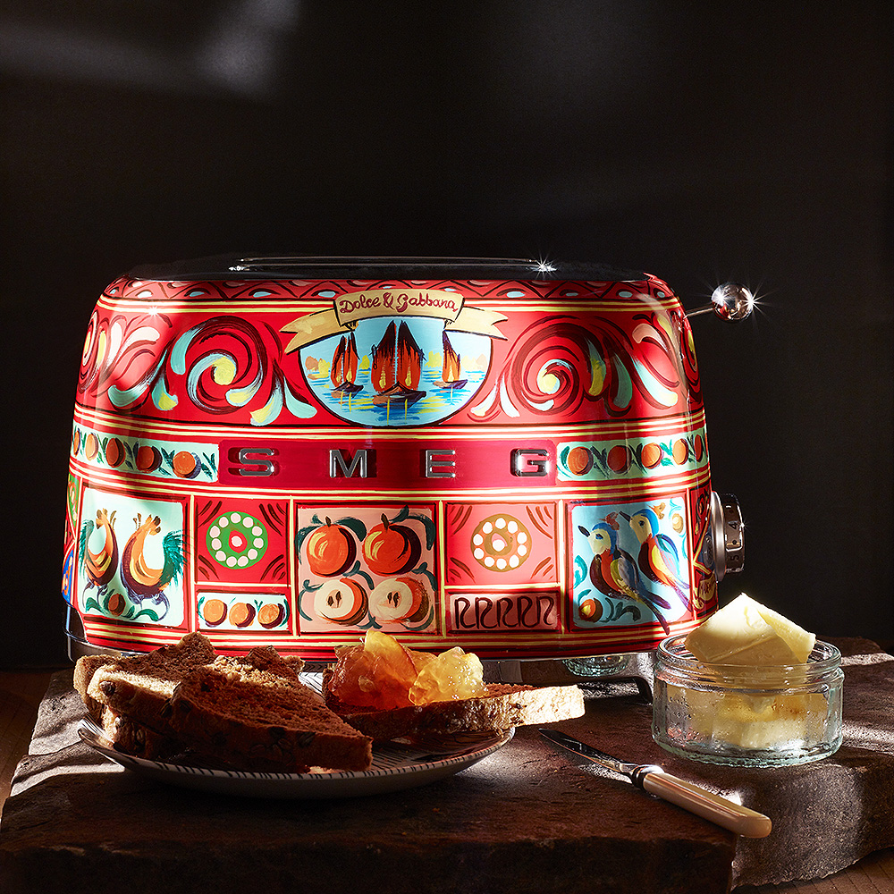 Smeg Dolce & Gabbana Brödrost 2 skivor