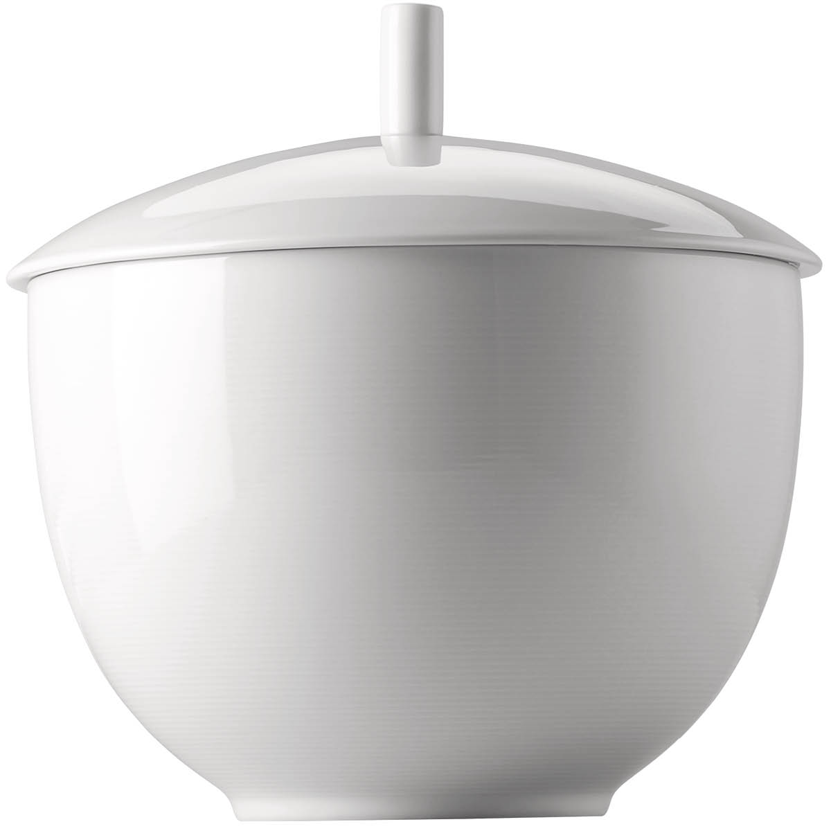 Skål hög rund 23 cm Vit