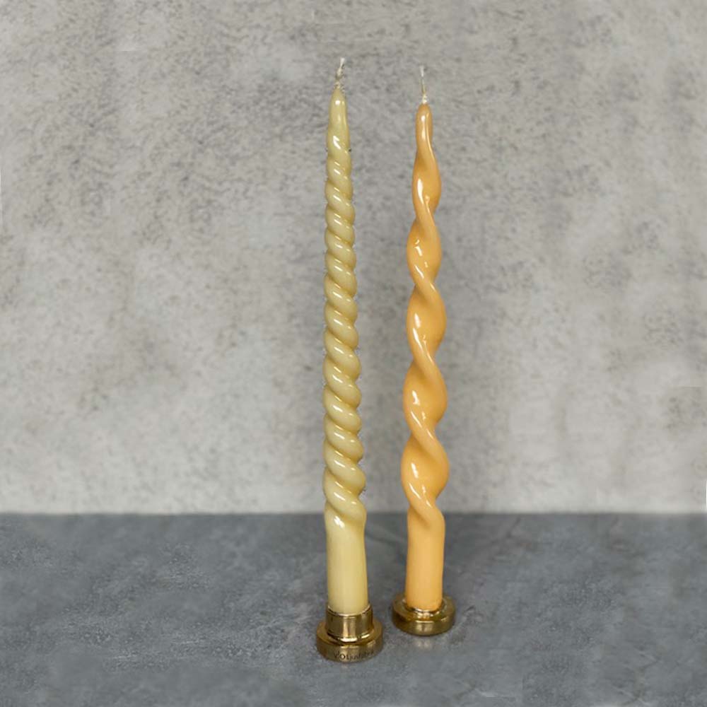 Ljus Snurrade Lack 29 cm 2-pack Ananas