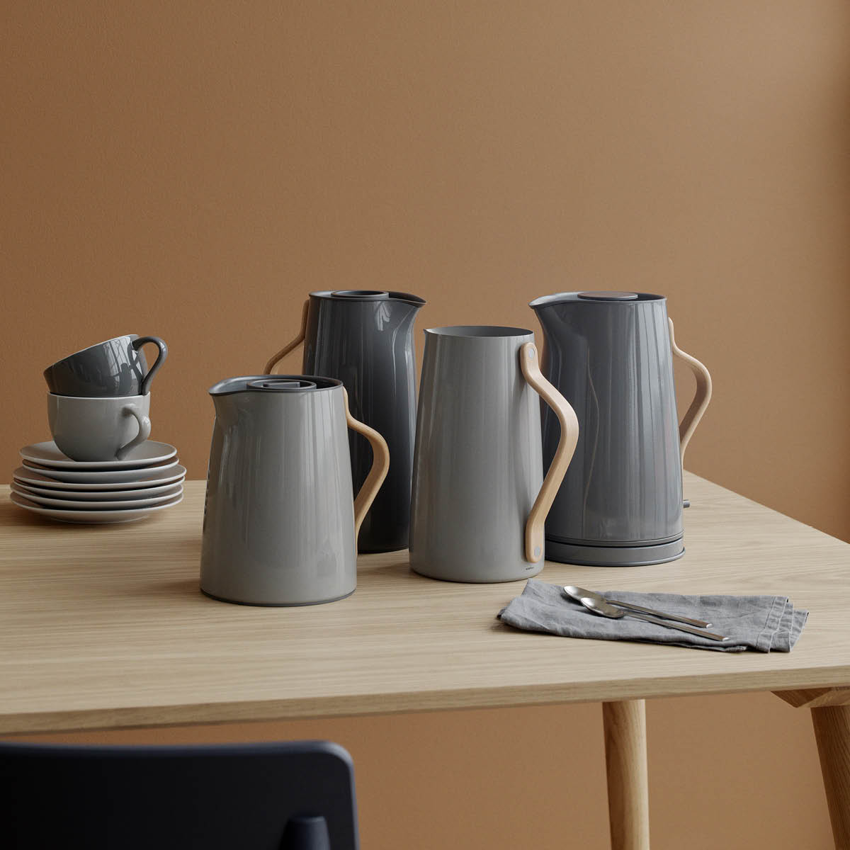 Danish Modern Emma Vattenkokare 1,2 L Grå