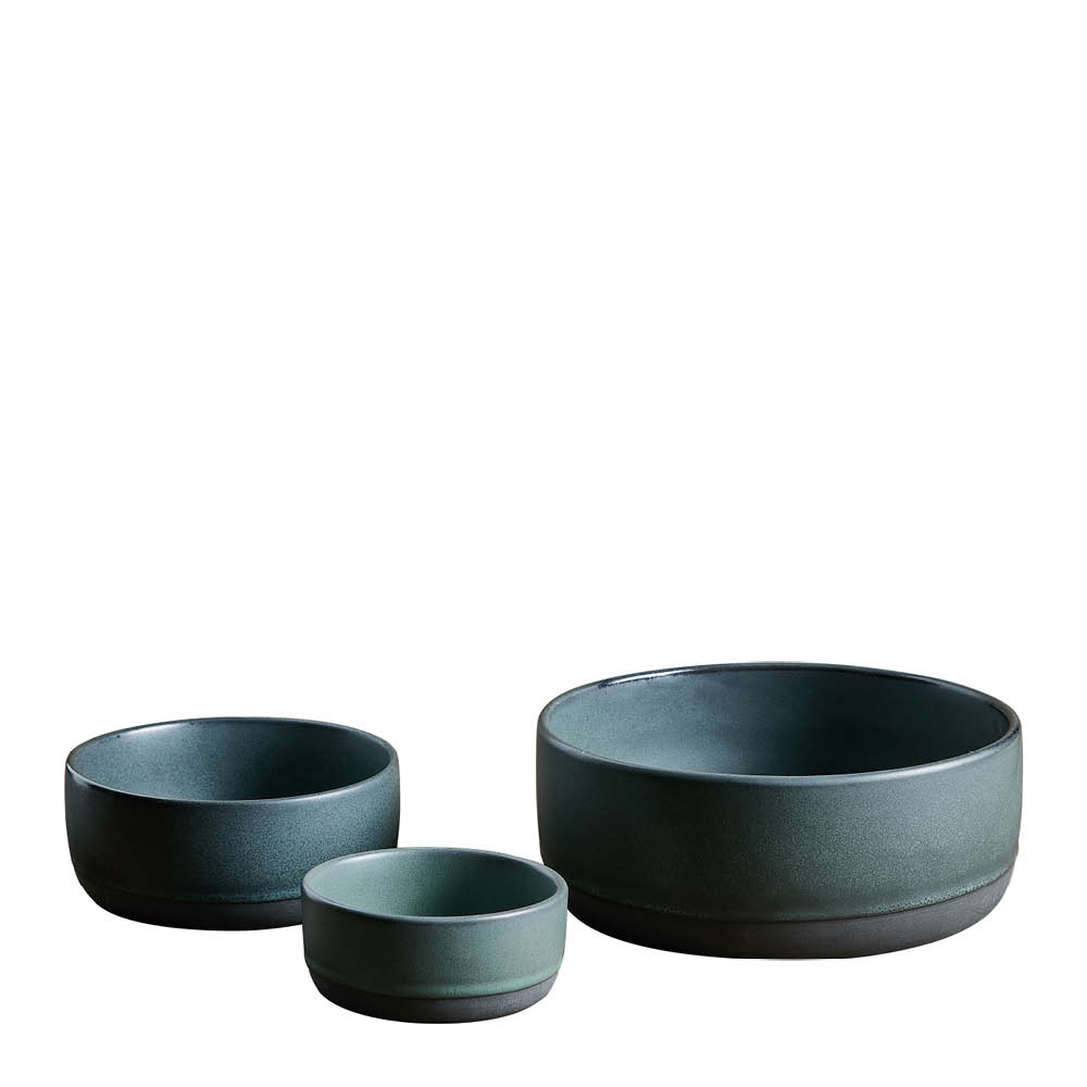 Raw Skålset 3 delar 19,5 cm Northern Green