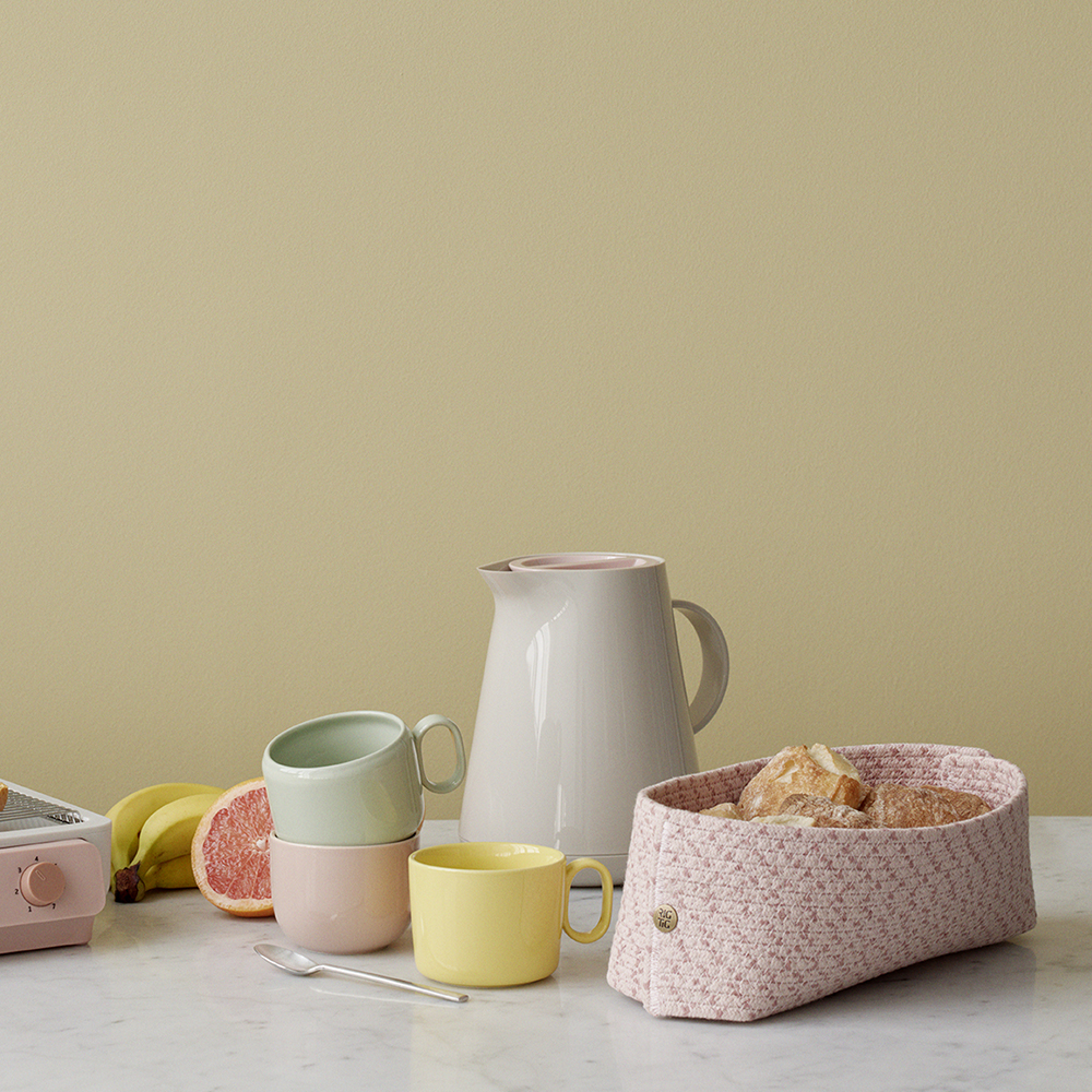 Knit-It Brödkorg 15x30 cm Rosa