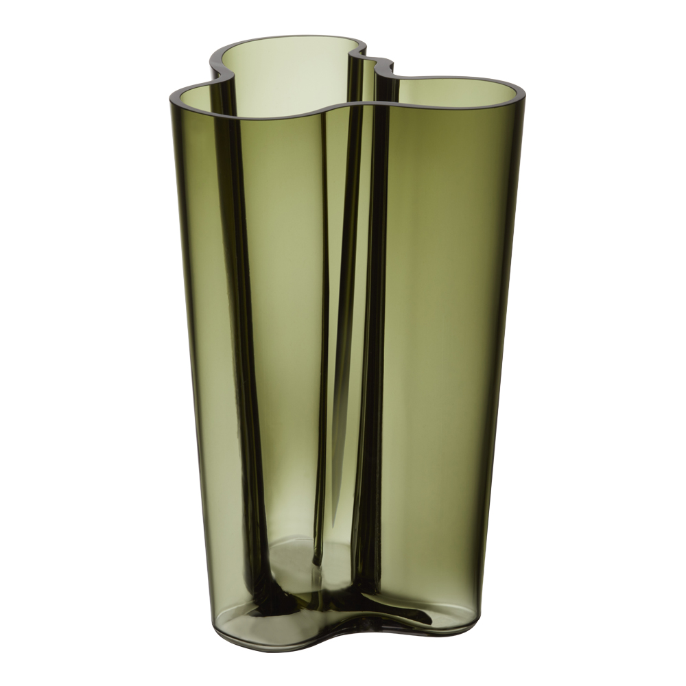 Alvar Aalto Collection Vas 25,1 cm Mossgrön