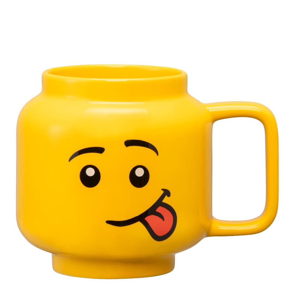 Mugg tokig figur 55 cl Gul
