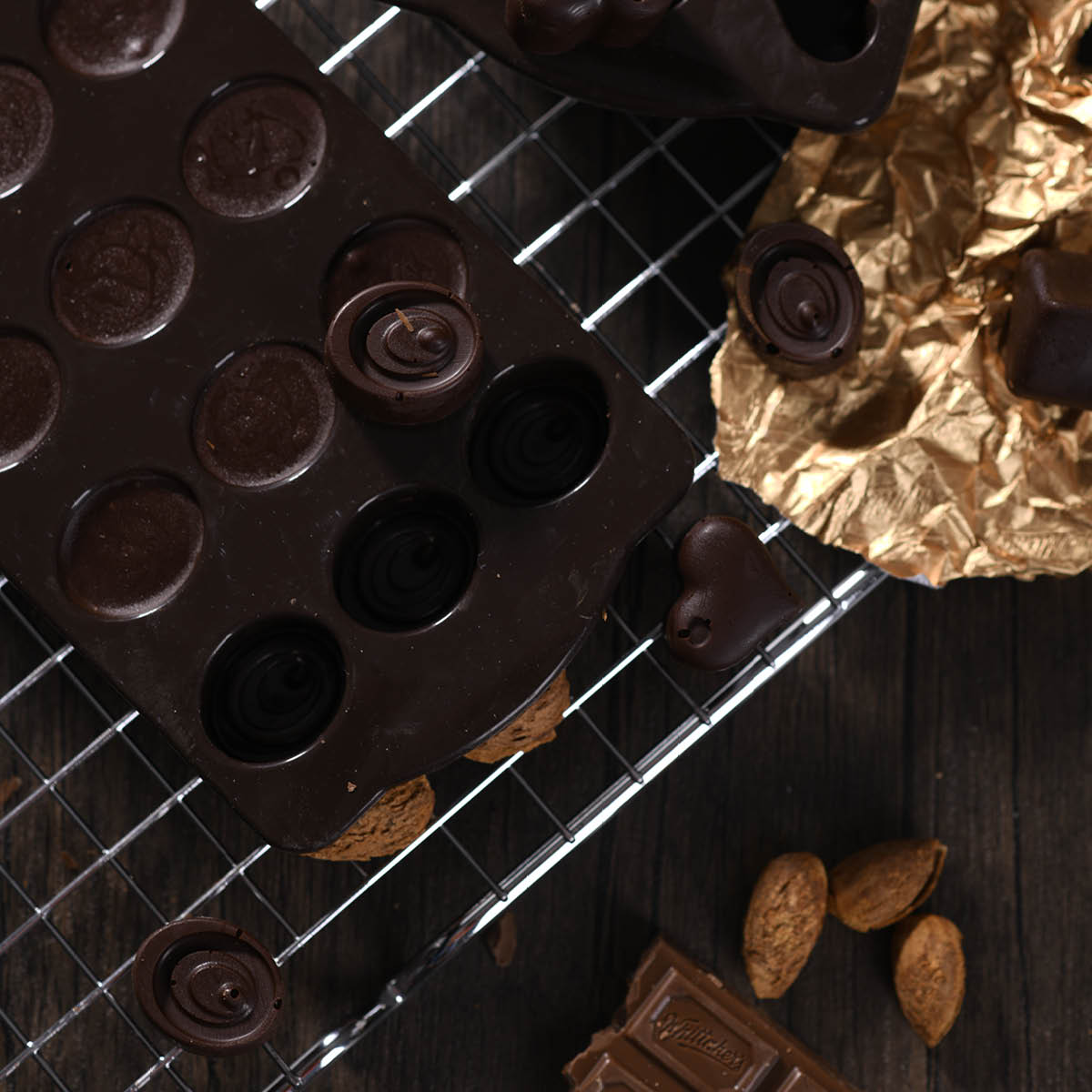 Smak Chokladform 21x11 cm Brun