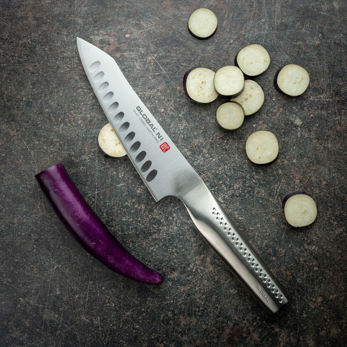 Global GN-001 Kockkniv olivslipad oriental 16 cm