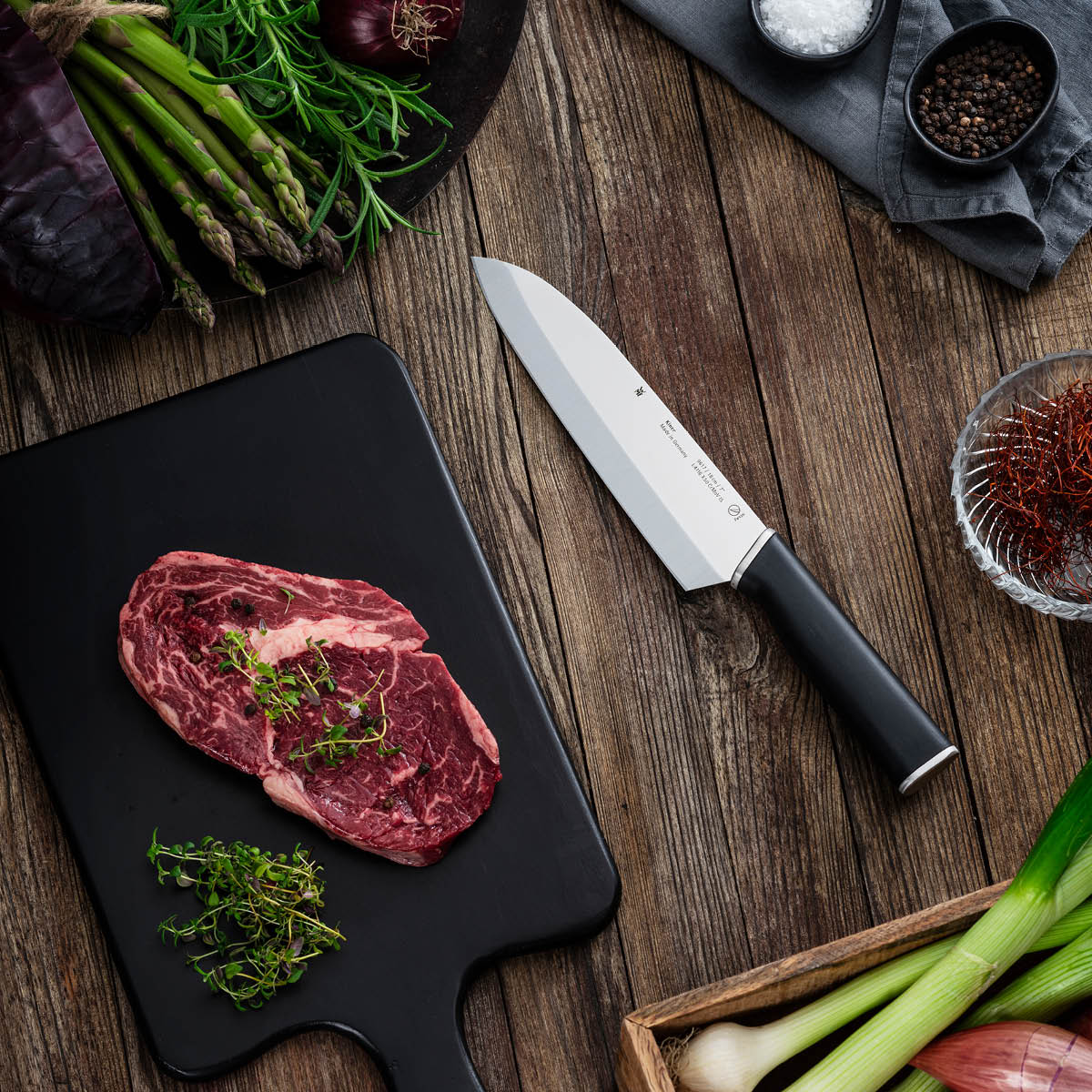 Kineo Santoku Kniv 18 cm (31 cm)
