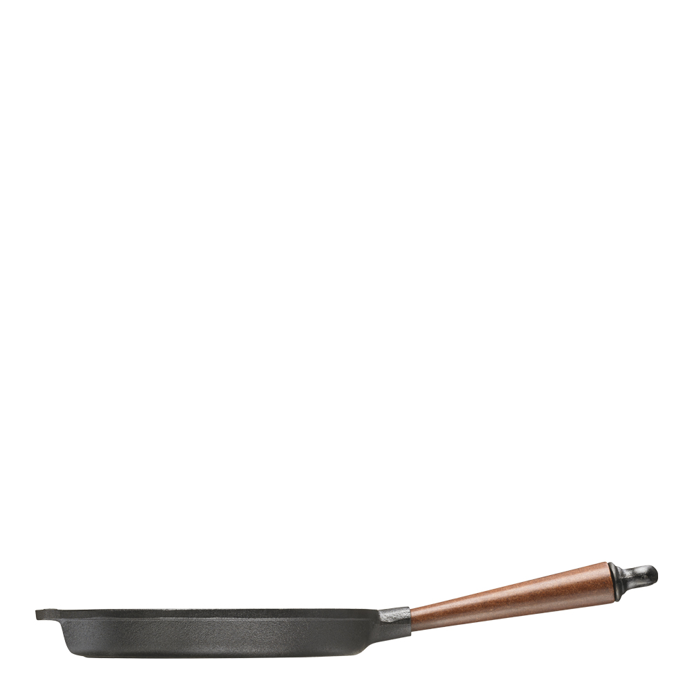 Traditional Grillpanna med trähandtag 25 cm