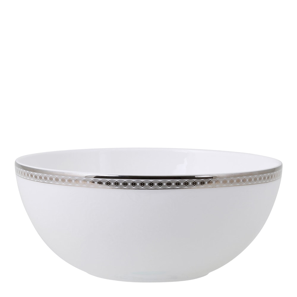 Silver Paisley Dessertskål 12,6 cm Vit