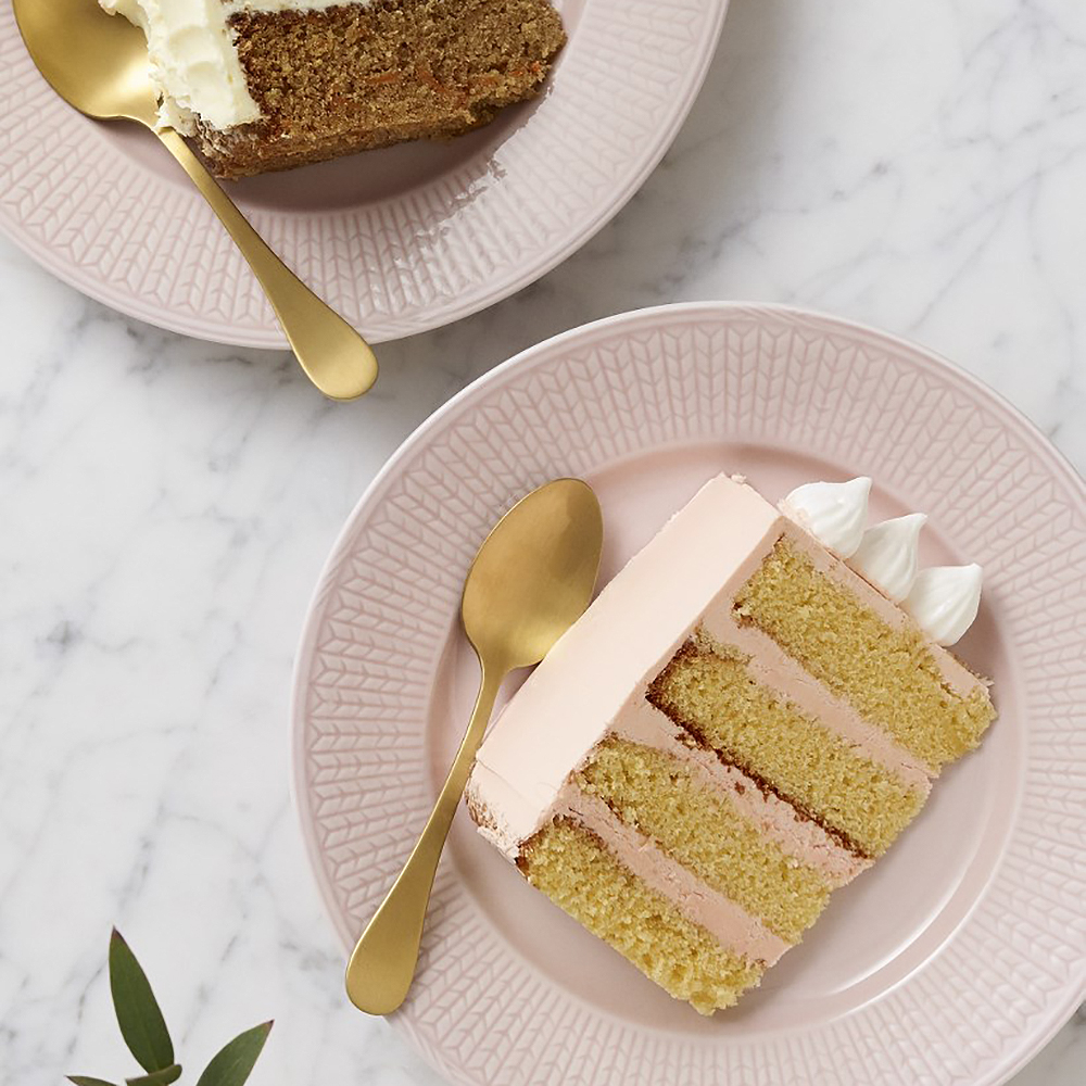 Swedish Grace Tallrik flat 17 cm Ros