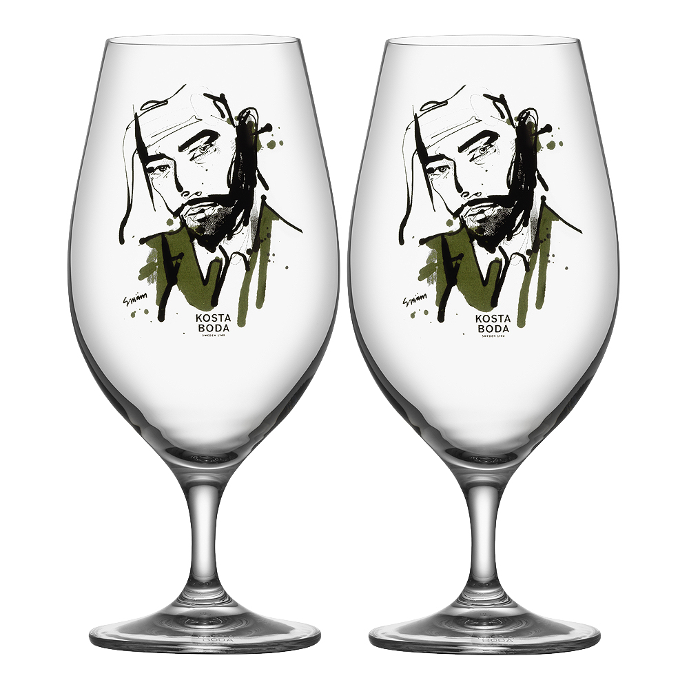 All About You Ölglas 40 cl 2-pack Want Him