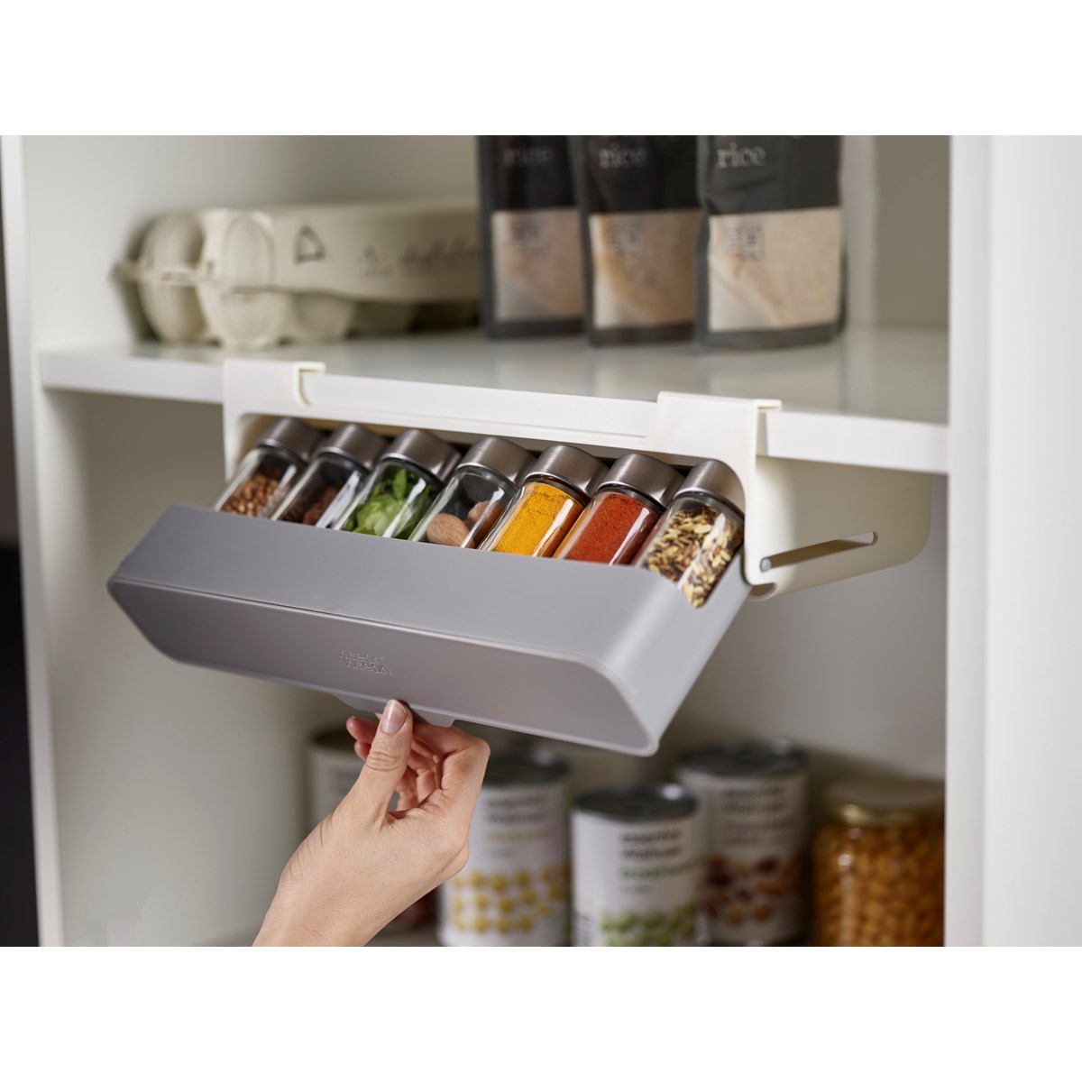 CupboardStore Kryddhylla Grå