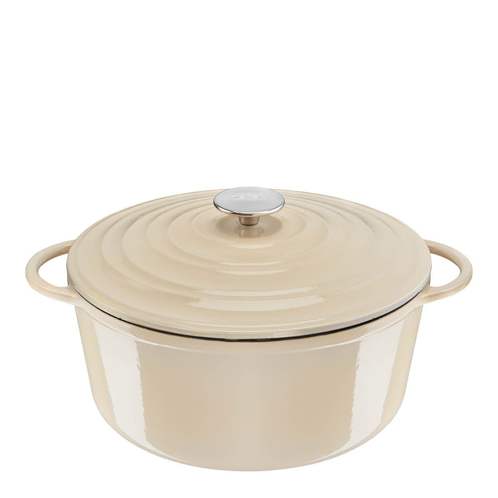 Lov Gjutjärnsgryta 7,4 L Beige