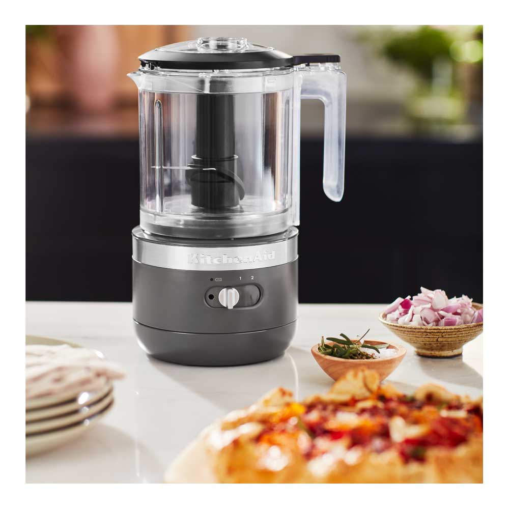 KitchenAid Cordless Grönsakshackare Sladdlös Grå