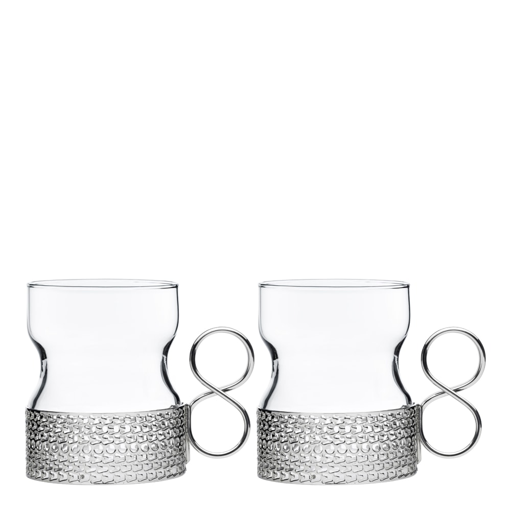 Tsaikka Glas med hållare 23 cl 2-pack