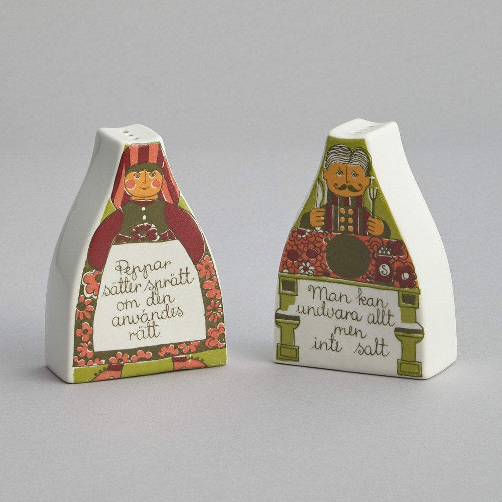 "Folklore" Salt och Pepparströare Turi Design